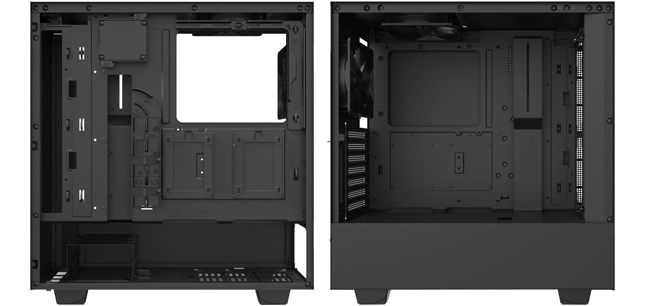NZXT H510i Black - Wnętrze