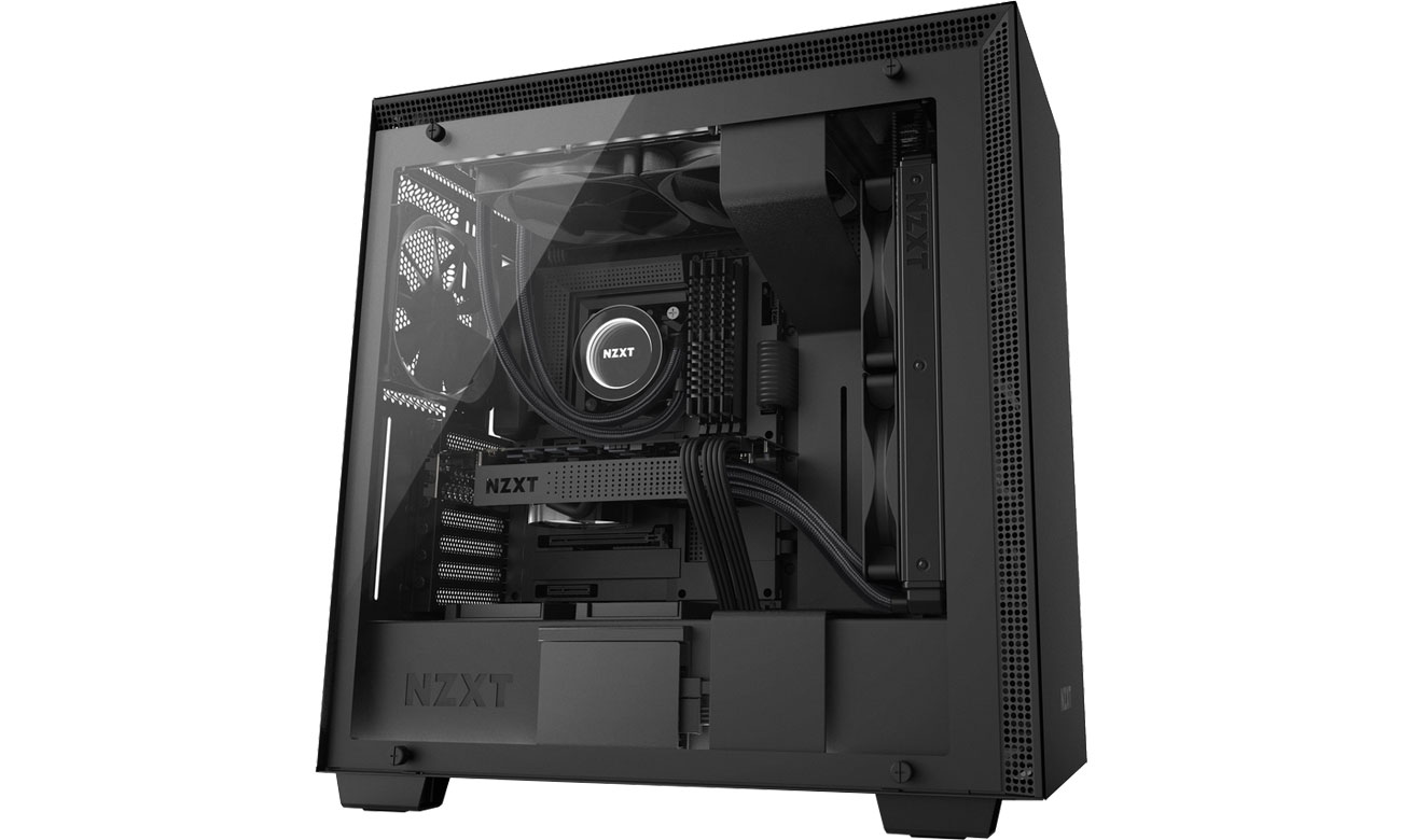 Obudowa NZXT H700i matowa czarna USB 3.1 CA-H700W-BB