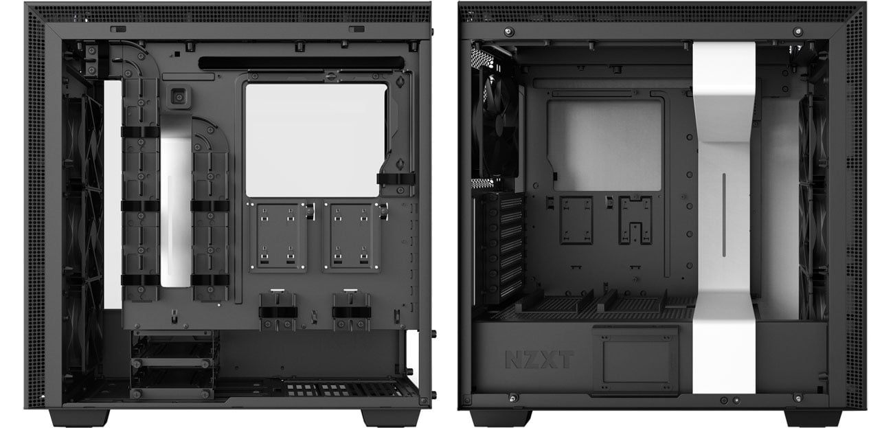 NZXT H700i CA-H700W-WB Wnętrze