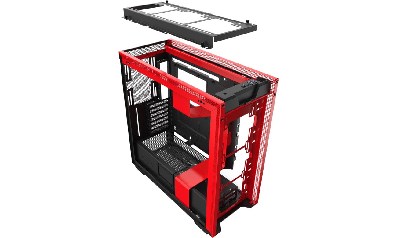 NZXT H710 Red