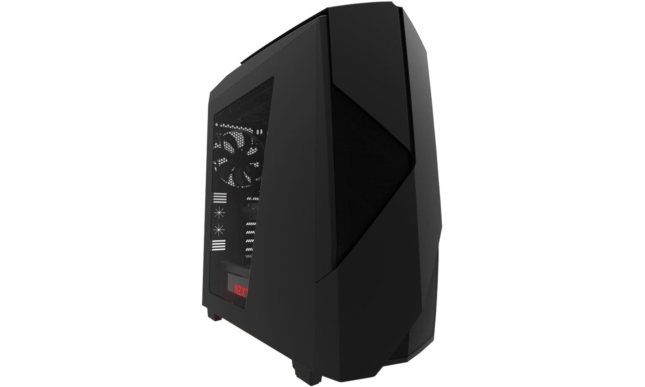 NZXT Noctis 450 Matowa Czarna Led CA-N450W-M1