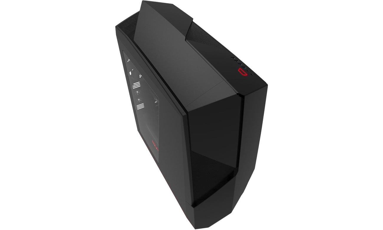 NZXT Noctis 450 CA-N450W-M1 porty