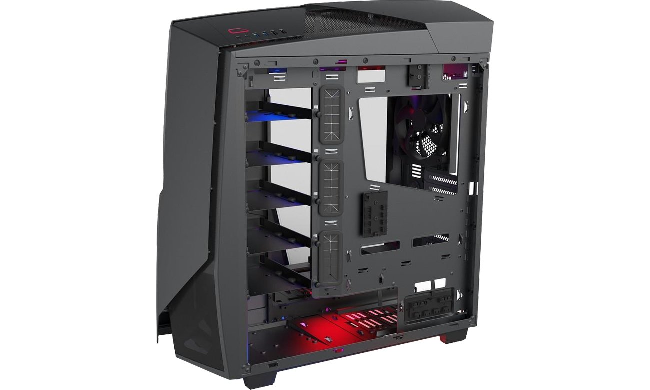 NZXT 450 Noctis ROG CA-RO450-G1 zatoki na dyski