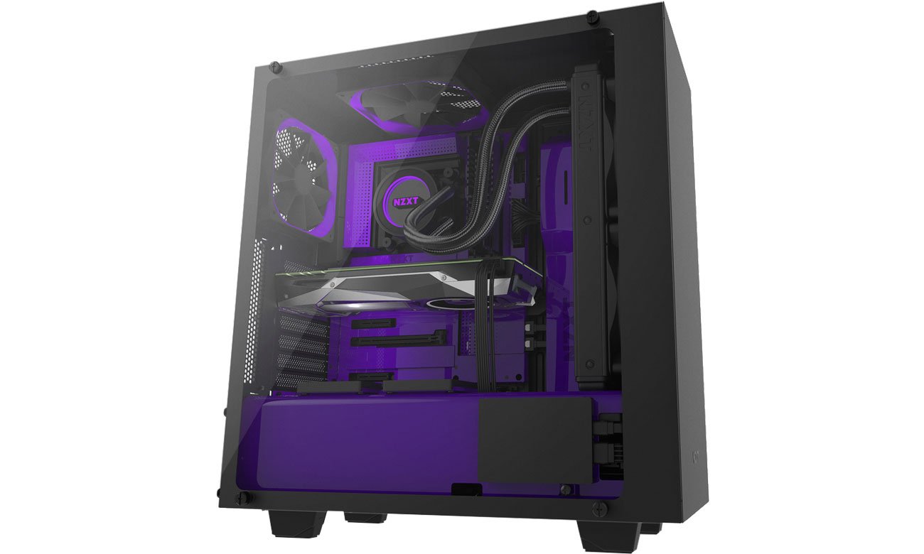 Obudowa NZXT ELITE S340 fioletowa USB 3.0 CA-S340E-BP