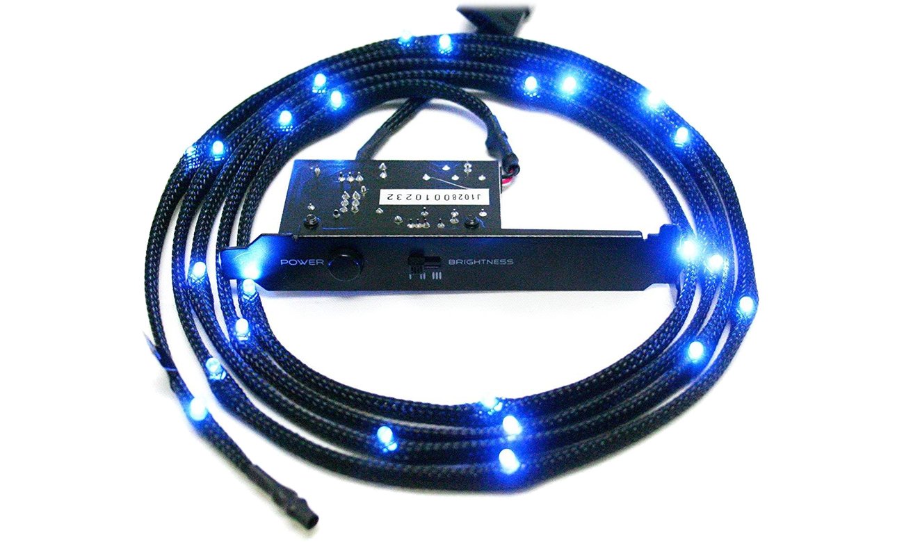 Zestaw oświetlający LED niebieski NZXT CB-LED10-BU