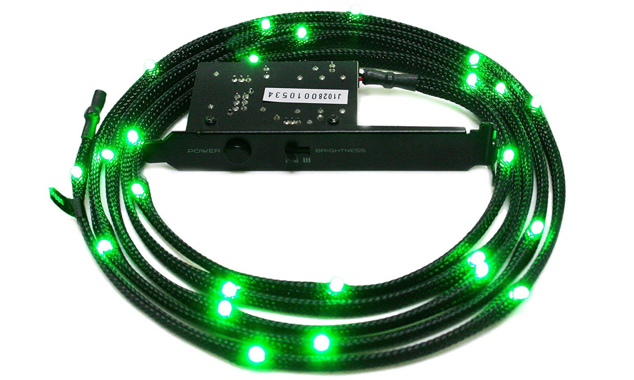 Zestaw oświetlający LED zielony NZXT CB-LED10-GR
