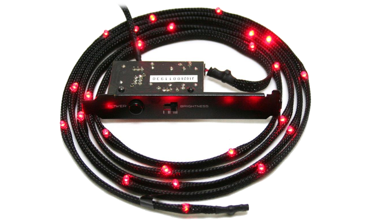 Zestaw oświetlający LED czerwony NZXT CB-LED10-RD