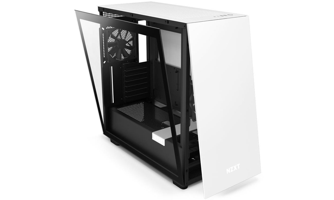 NZXT H7 White&Black konstrukcja
