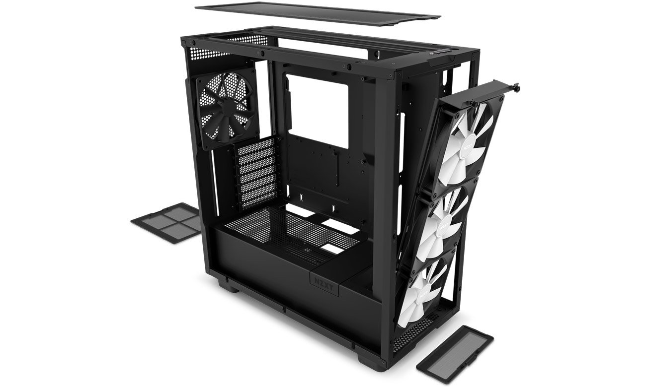 NZXT H7 ELITE RGB chłodzenie