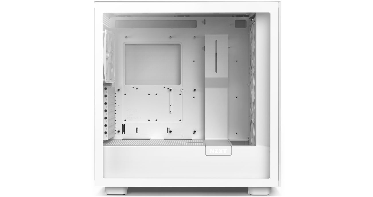 NZXT H7 Elite White wnętrze