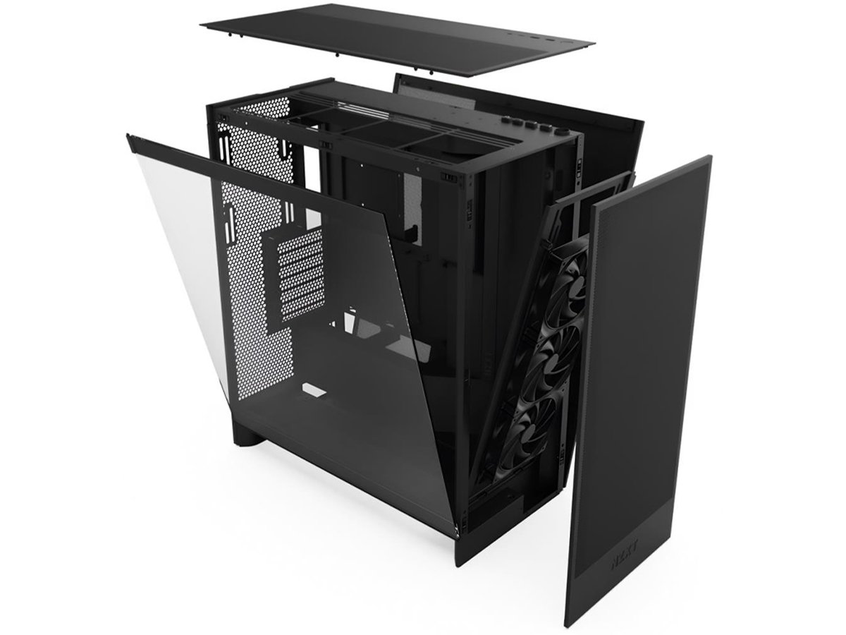 PC-Gehäuse NZXT H7 FLOW (2024) Schwarz