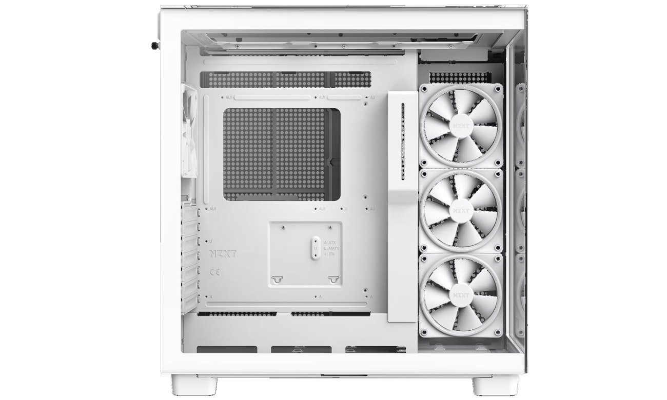 NZXT H9 Elite wnętrze