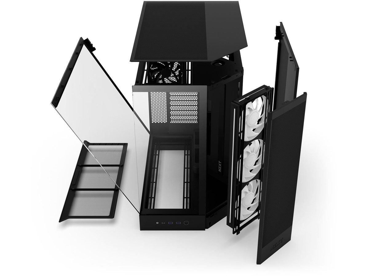 NZXT H9 FLOW RGB (2025) black