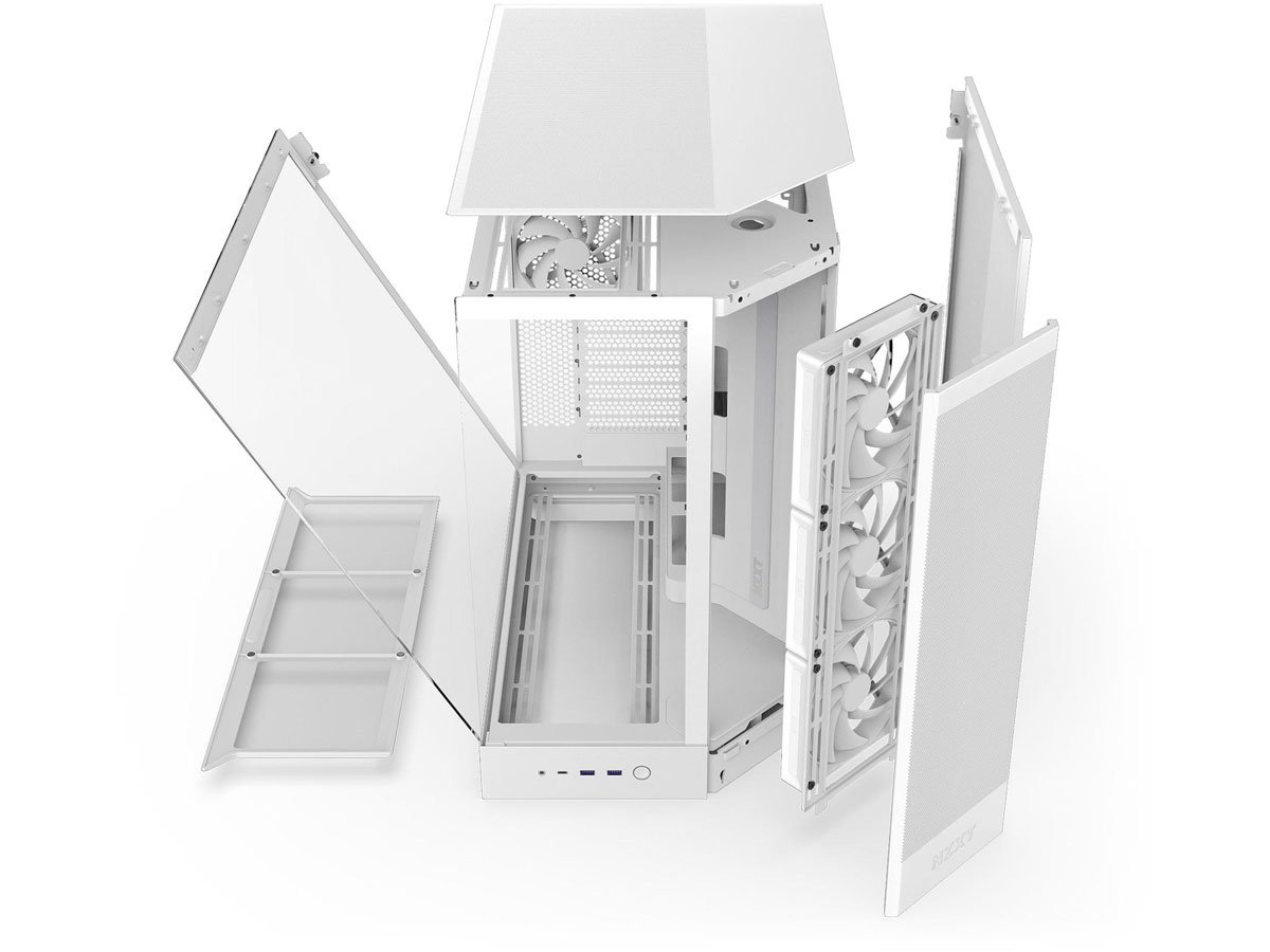 NZXT H9 FLOW white