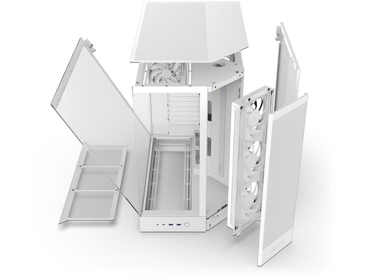 NZXT H9 FLOW RGB (2025) white