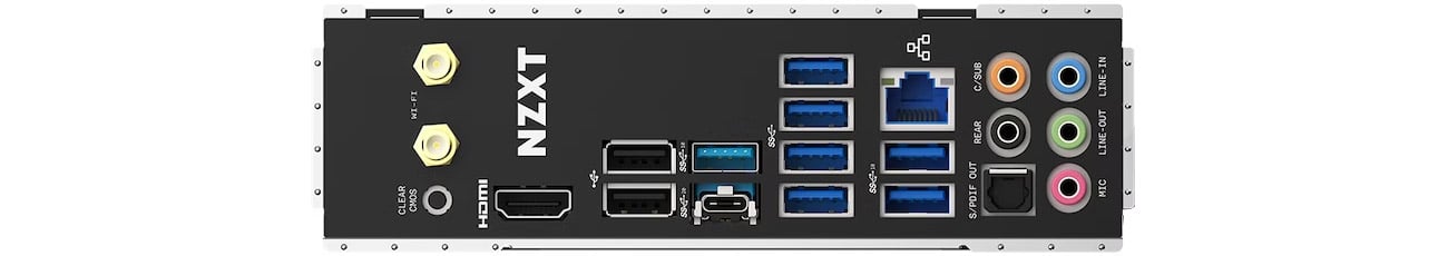 NZXT N7 Z590 Black Wi-Fi Porty