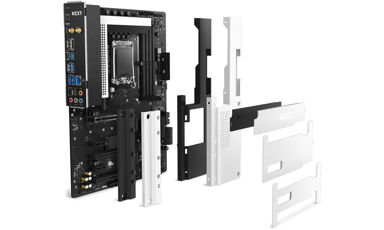 NZXT N7 Z690 White Wi-Fi Obudowa