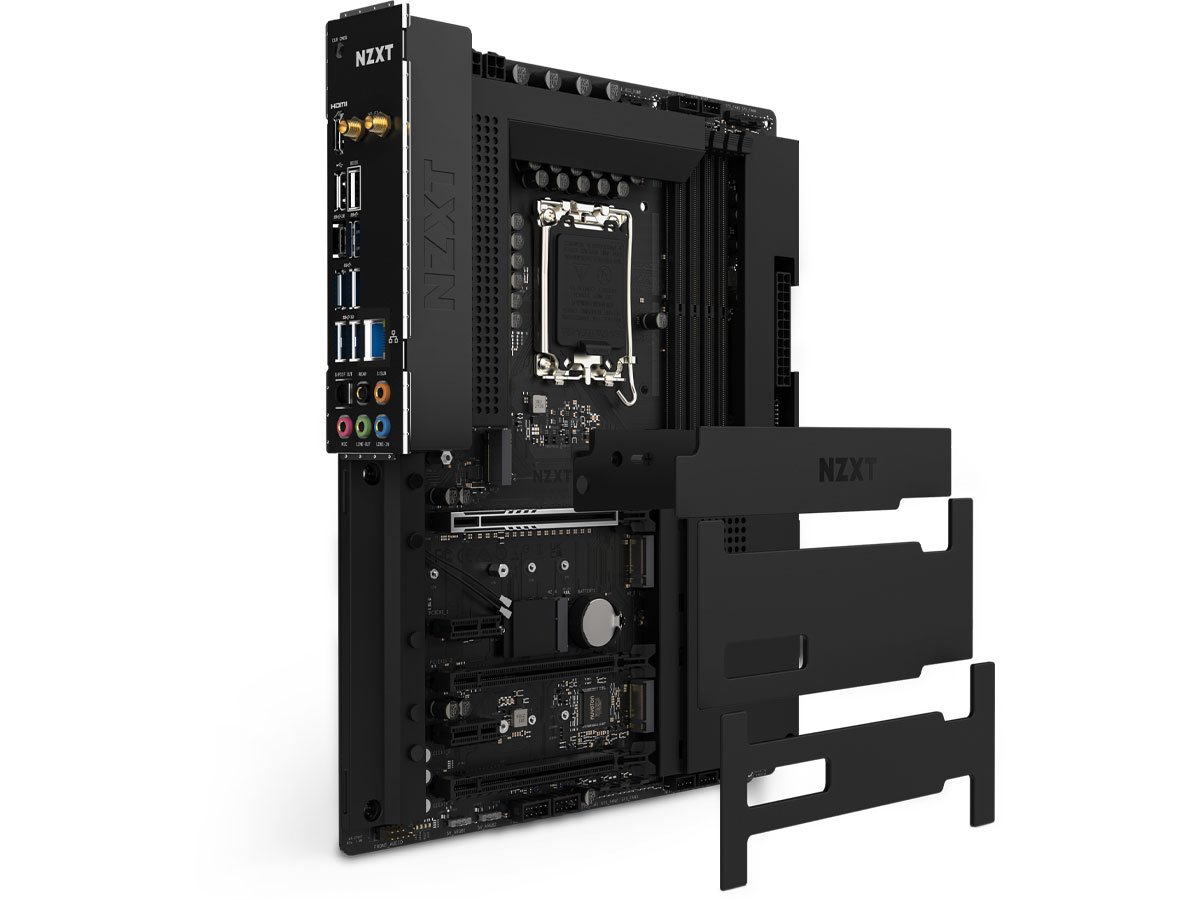 NZXT N7 Z790 Schwarz Abdeckungen