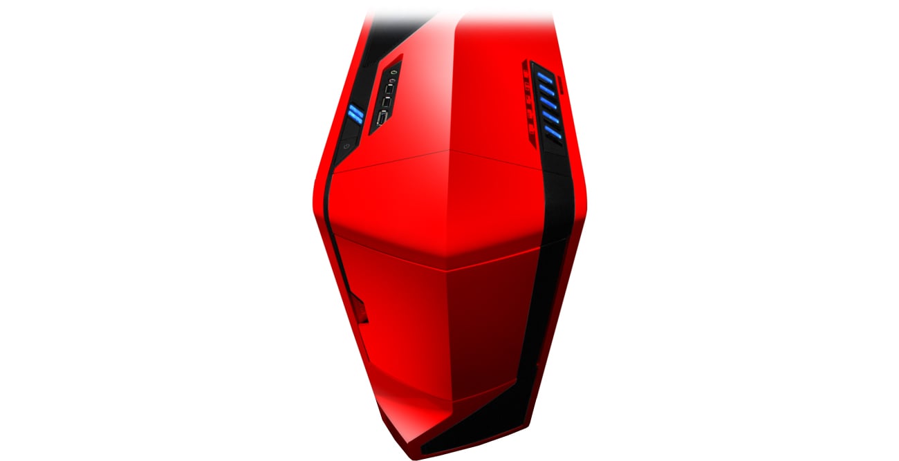 NZXT Phantom czerwona PHAN-001RD panel ze złączami