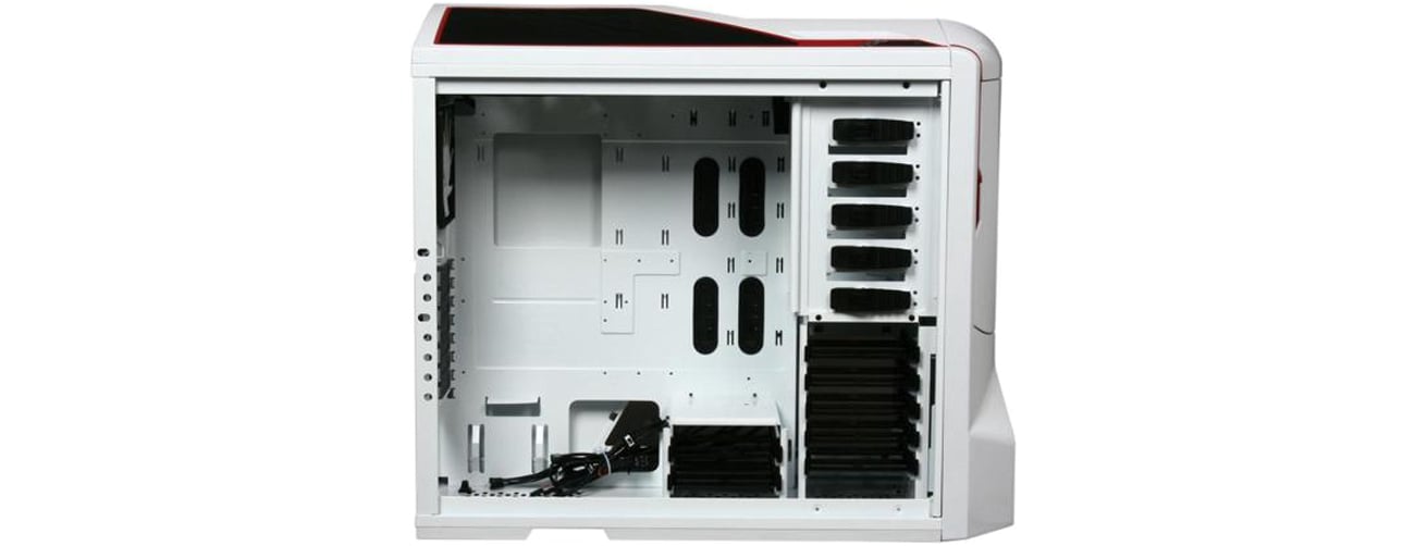 NZXT Phantom biało-czerwony PHAN-003RD widok wnętrza