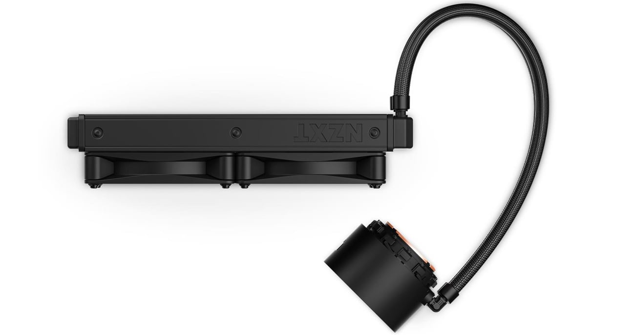 NZXT Kraken 240 Elite widok z góry