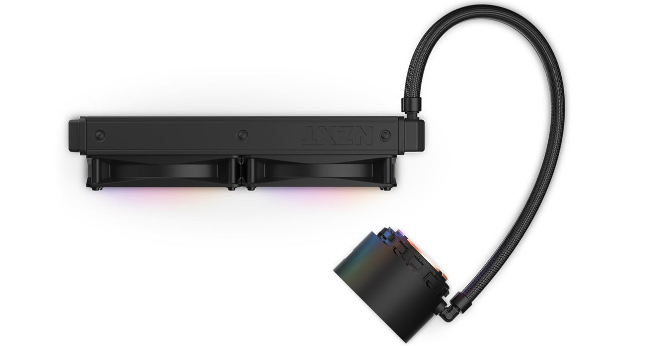 NZXT Kraken 240 Elite widok z góry