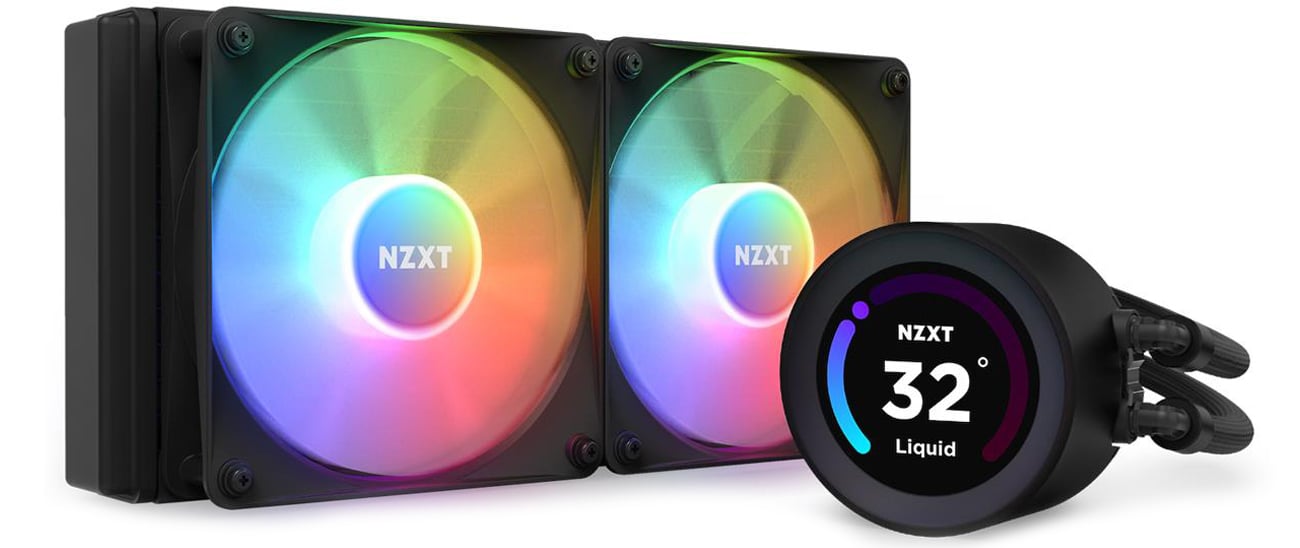 NZXT Kraken Elite 240 RGB Schwarz 2x120mm CPU-Kühler