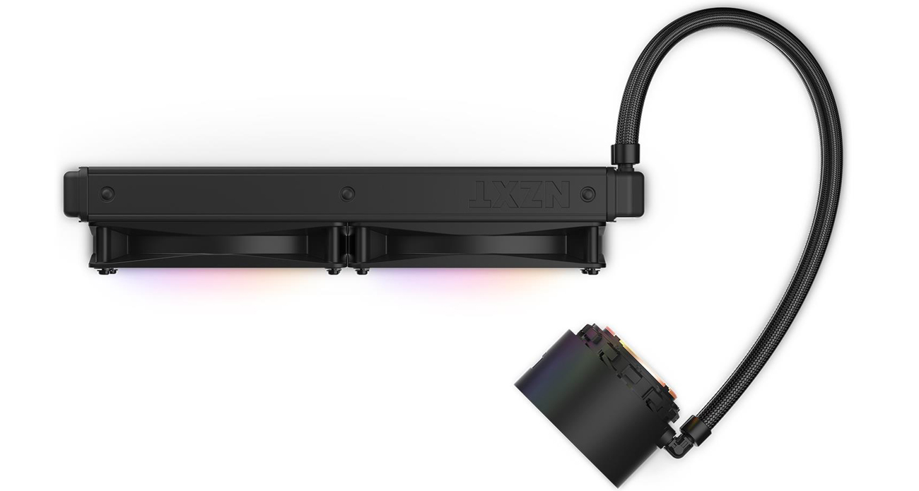 NZXT Kraken 280 Elite widok z góry