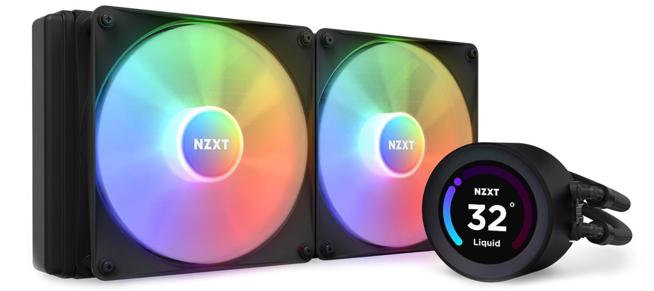 NZXT Kraken Elite 280 RGB Schwarz 2x140mm CPU-Kühler