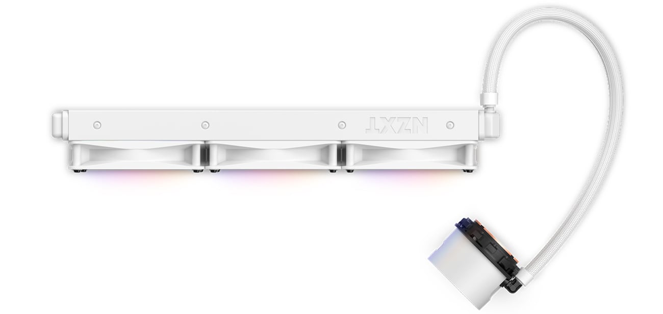 Kraken 360 RGB widok z góry