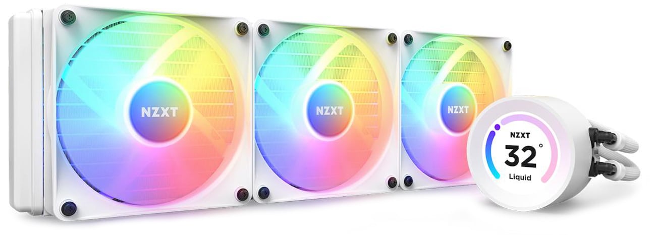 Chłodzenie procesora NZXT Kraken Elite 360 RGB White 3x120mm