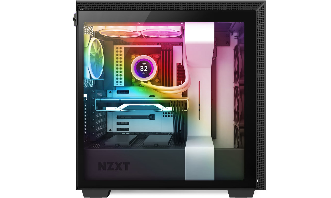 NZXT Kraken Z53 RGB wygląd w obudowie