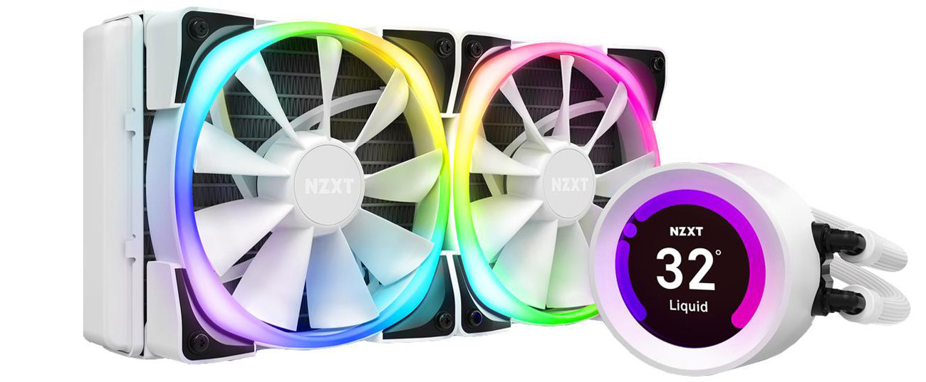 Chłodzenie procesora NZXT Kraken Z53 RGB White 2x120mm