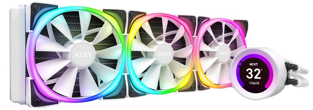 Chłodzenie procesora NZXT Kraken Z73 RGB White 3x120mm