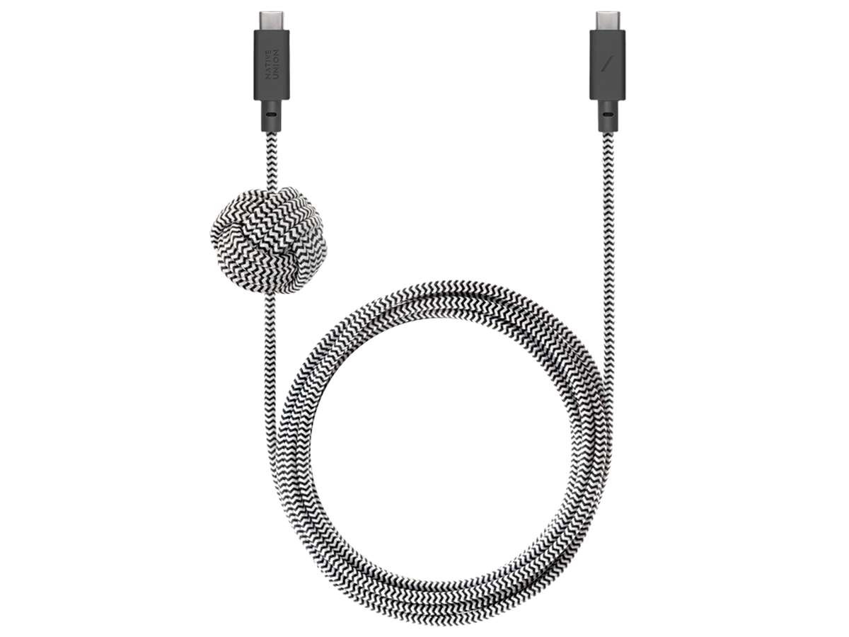 Kabel Native Union Anchor Cable USB-C - USB-C 3m zebra