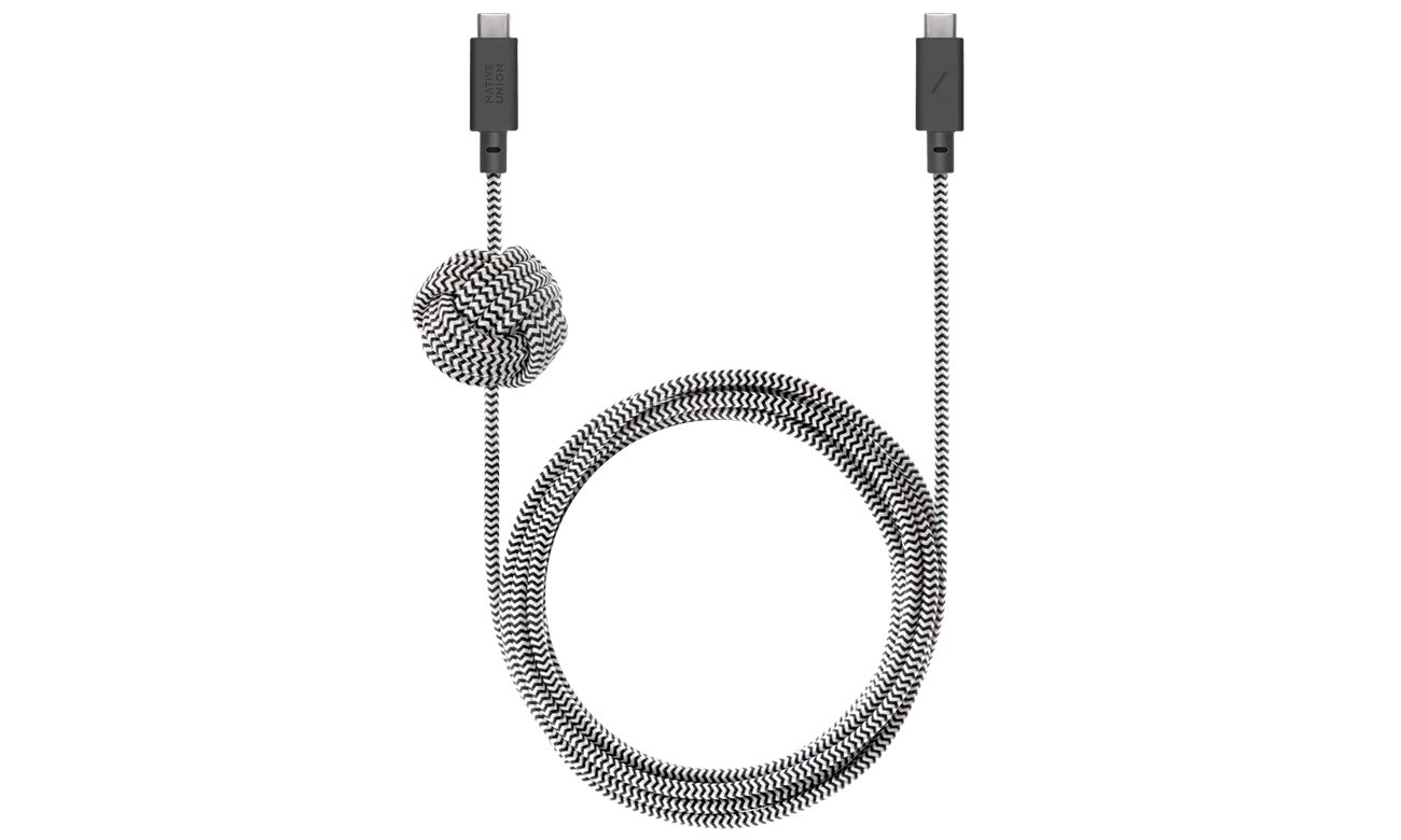 Kabel Native Union Anchor Cable USB-C - USB-C 3m zebra