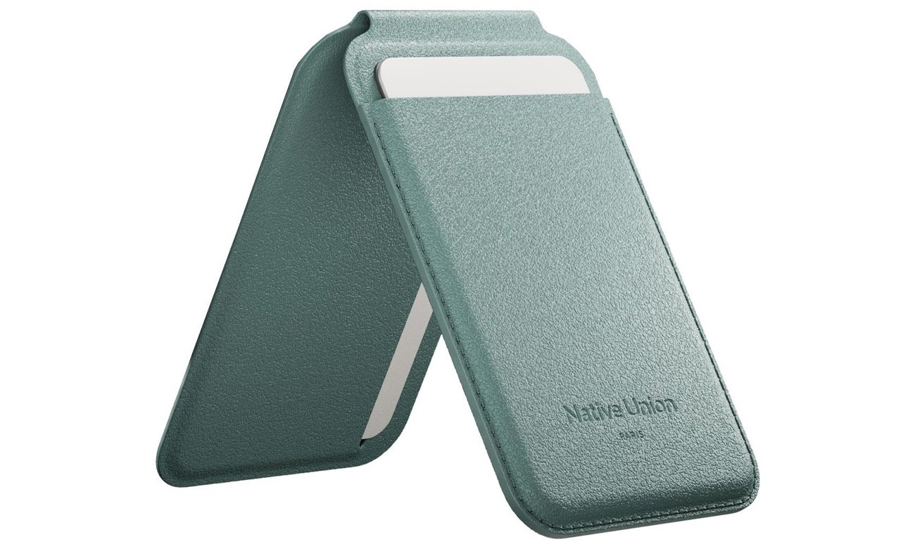 Native Union Active Wallet Stand slate green