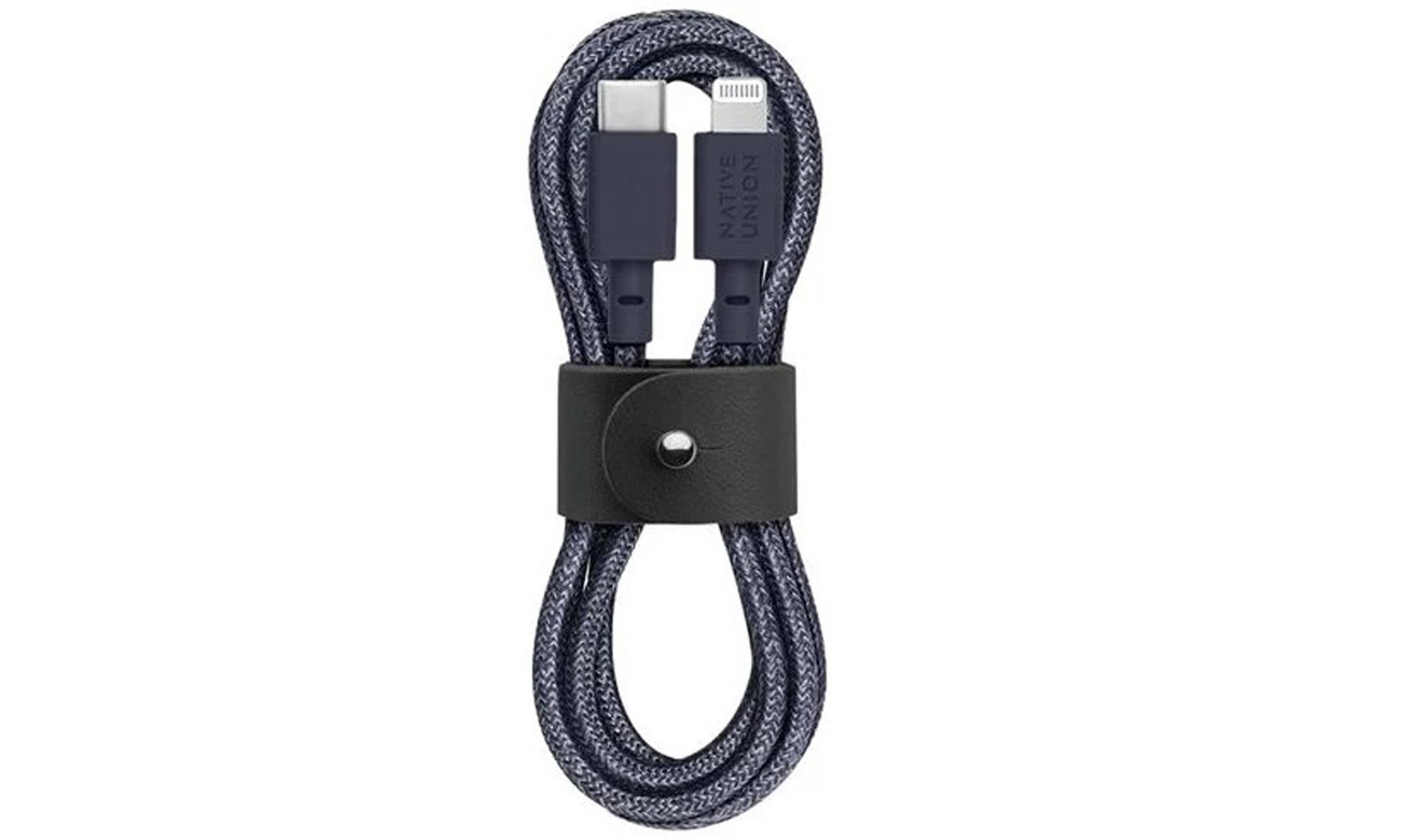 Kabel Native Union Belt Cable USB-C – Lightning 1,2m indigo