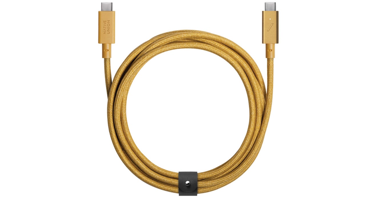 Kabel Native Union Belt Cable 240W USB-C – USB-C 2,4m kraft