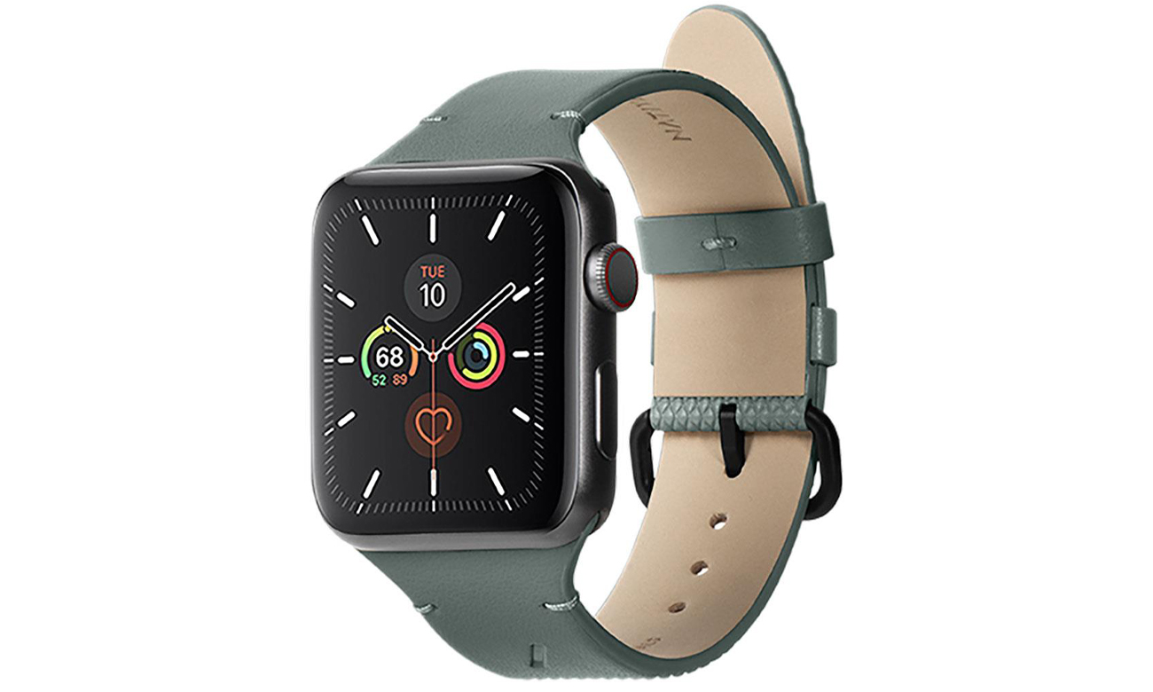 Pasek Native Union (Re)Classic Strap do Apple Watch 44mm slate green