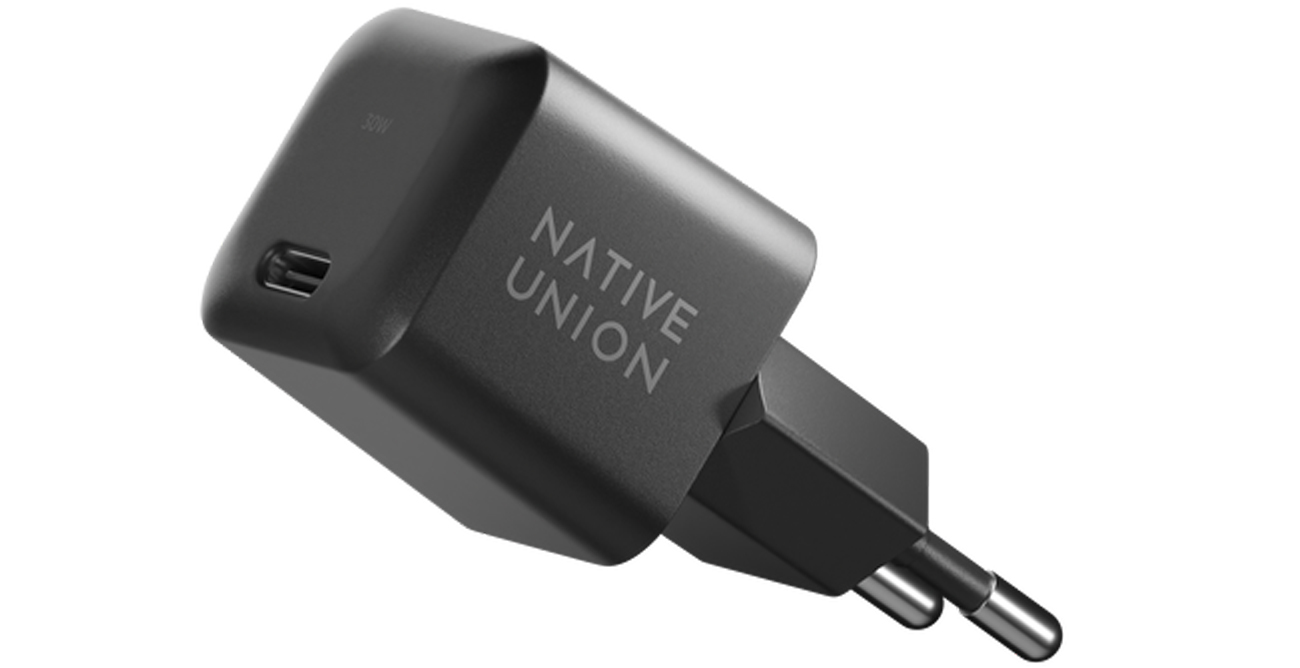 Native Union Fast GaN Charger PD 30W black
