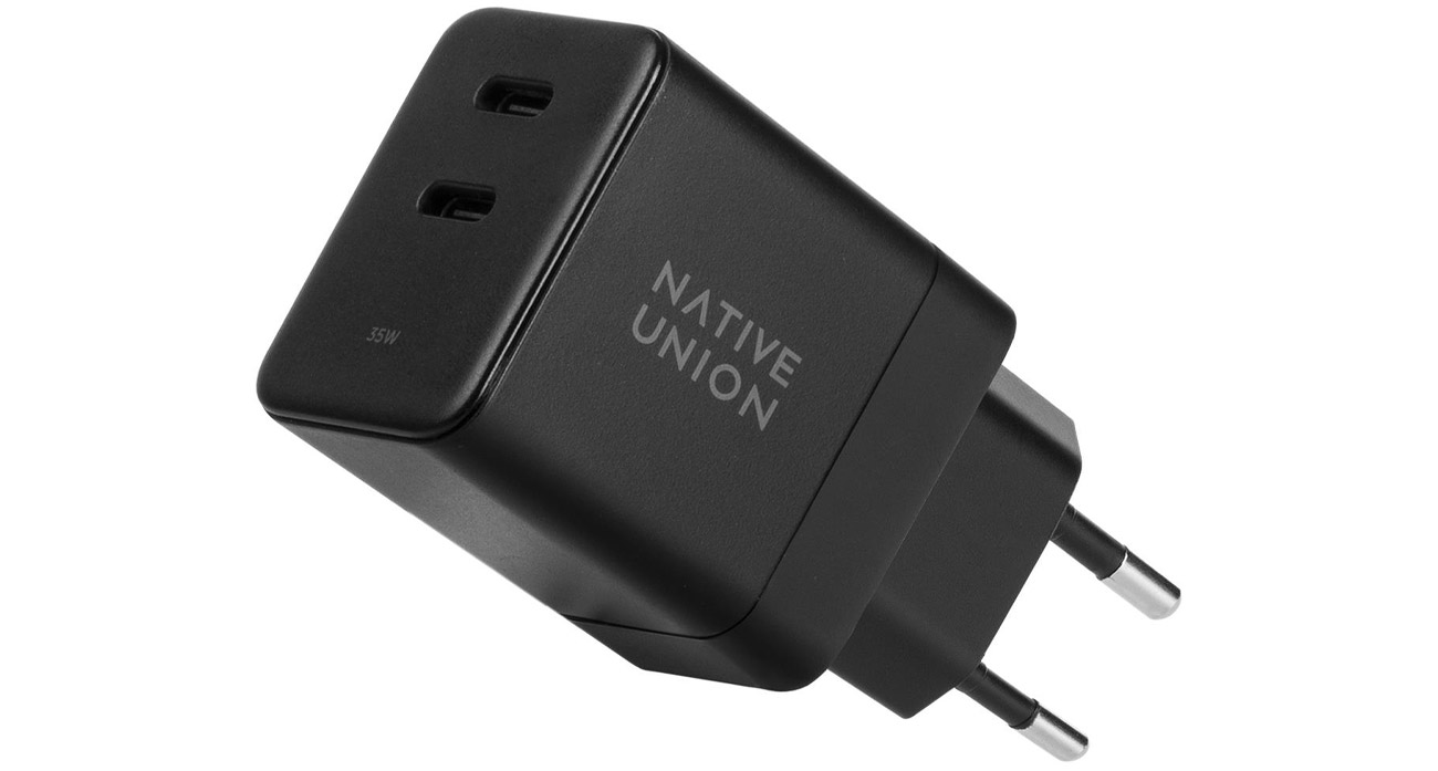 Native Union Fast GaN Charger PD 35W Schwarz