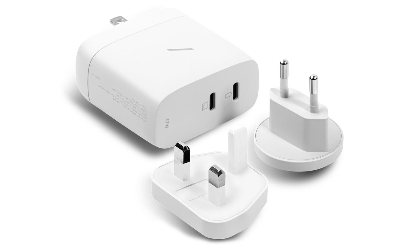 Ładowarka Native Union Fast GaN Charger PD 67W white