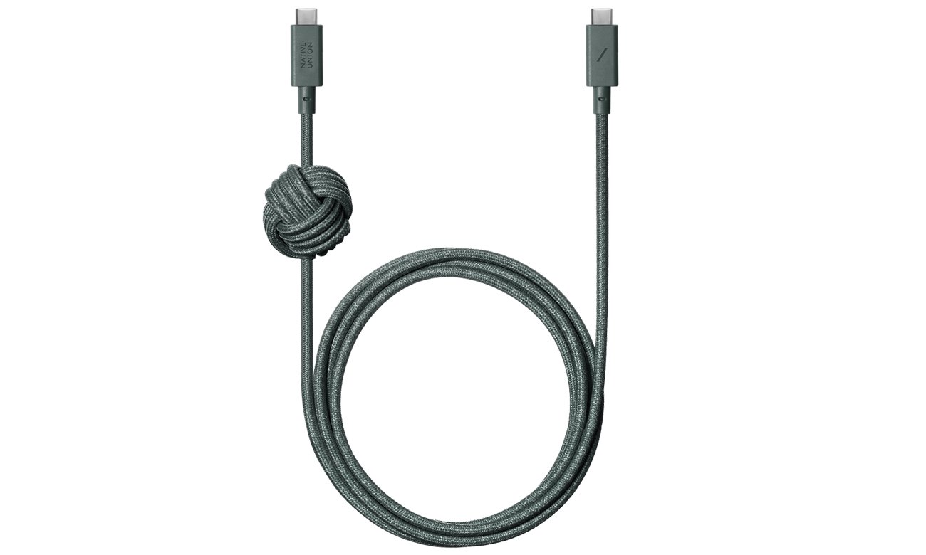 Kabel Native Union Anchor Cable USB-C - USB-C 3m slate green