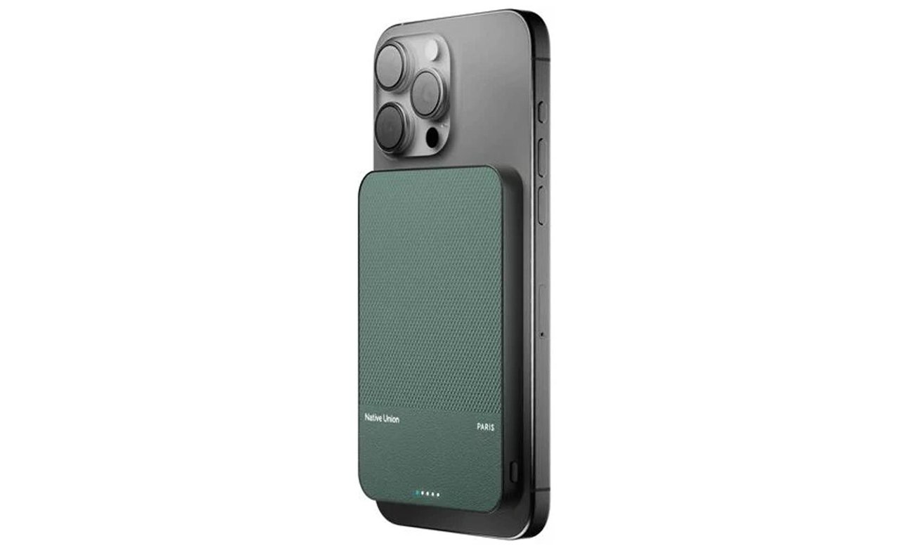 Powerbank Native Union (Re)Classic Magnetic Power 5000mAh Slate Green