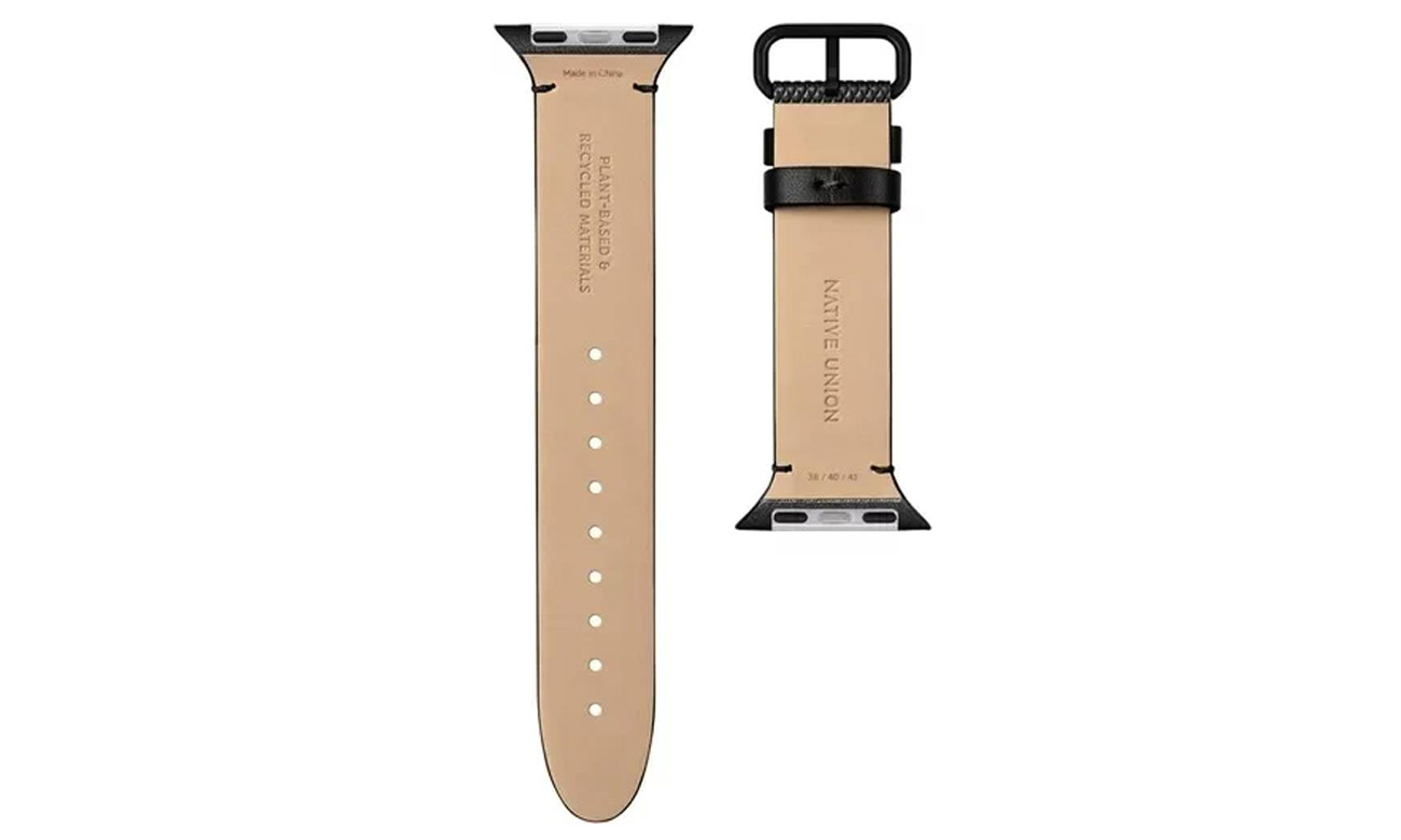 Pasek Native Union (Re)Classic Strap do Apple Watch 44mm black