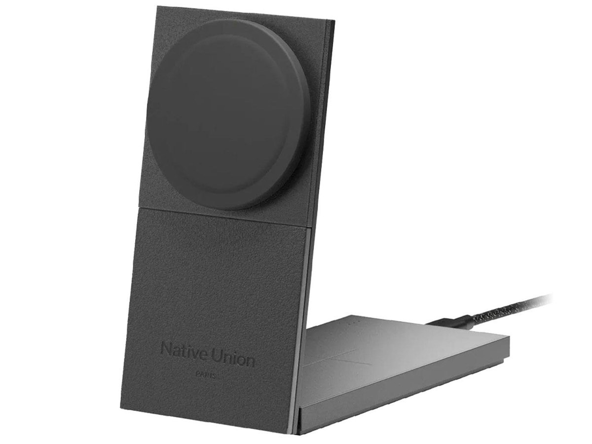 Ładowarka Native Union Rise 2-in-1 Qi2 wireless charger black