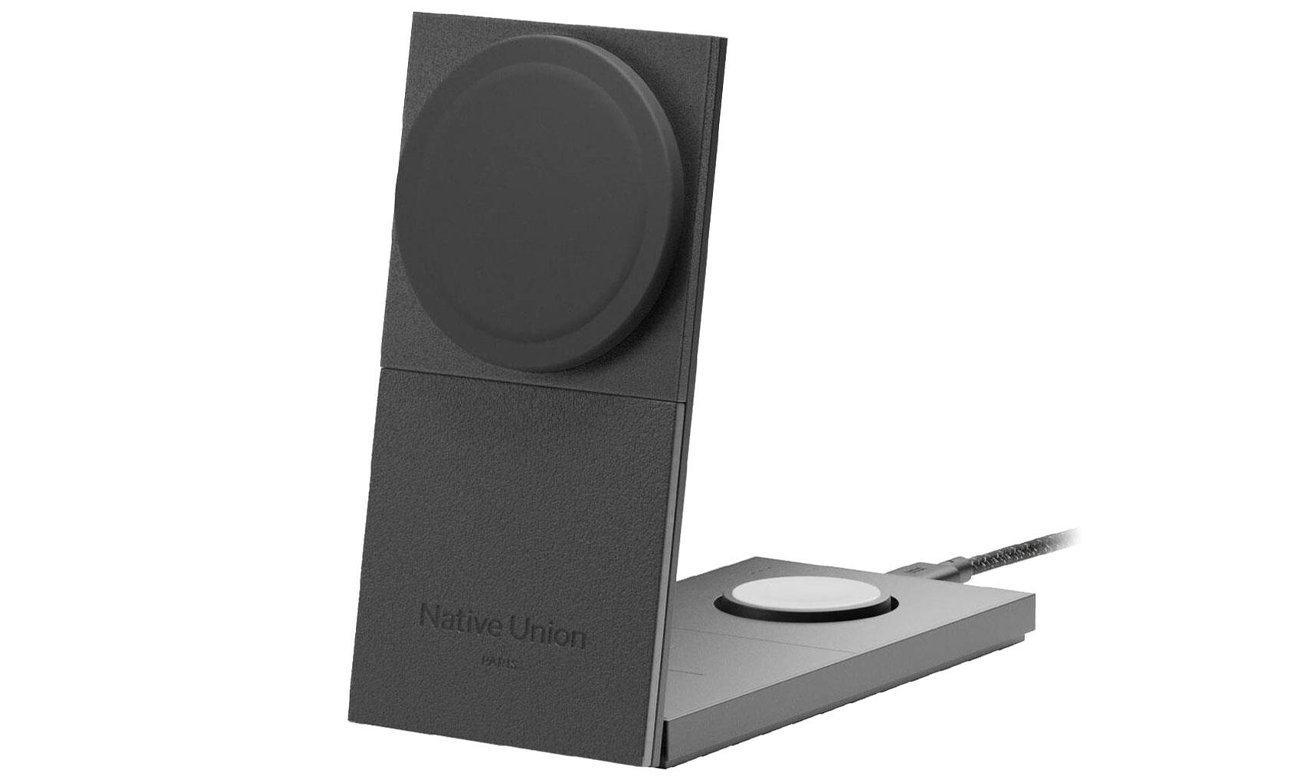 Ładowarka Native Union 3-in-1 Qi2 wireless charger international black