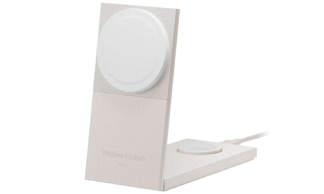 Ładowarka Native Union 3-in-1 Qi2 wireless charger international sandstone
