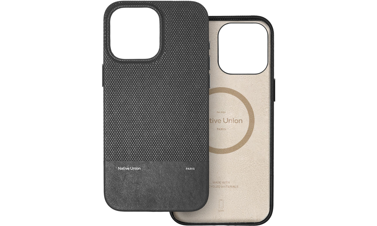 Native Union (Re)Classic Case für iPhone 16 Pro Max Schwarz